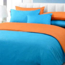 Sprei Polos sky-blue-vs-citrus