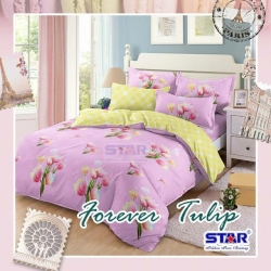 Sprei STAR Forever Tulip Pink