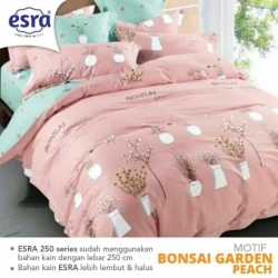 Sprei ESRA Bonsai Garden Peach