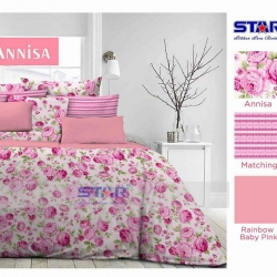 Sprei Star anissa-pink