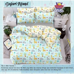 Sprei STAR Safari Island Biru