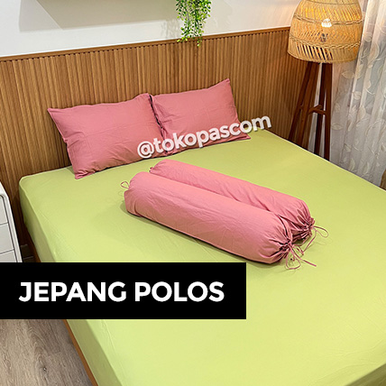 Sprei Katun Jepang Polos