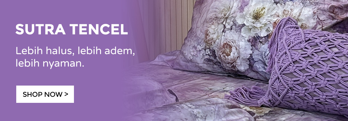 Sprei Sutra Organic Tencel Motif